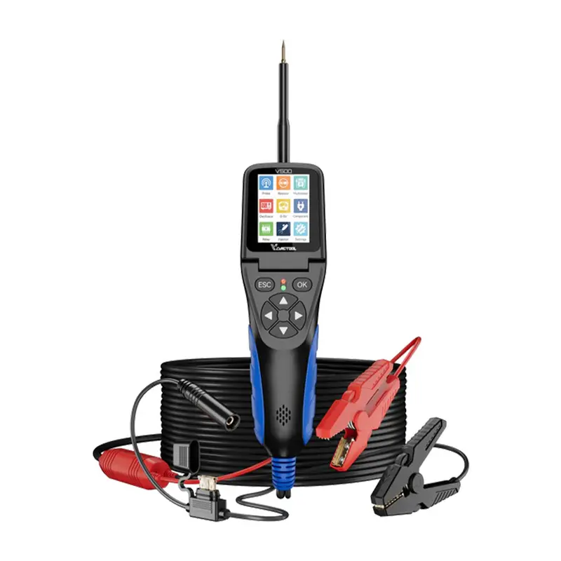 Vdiagtool V500 Automotive Electrical Tester — Oscilloscope, Multimeter, Injector & Relay Diagnostic 1