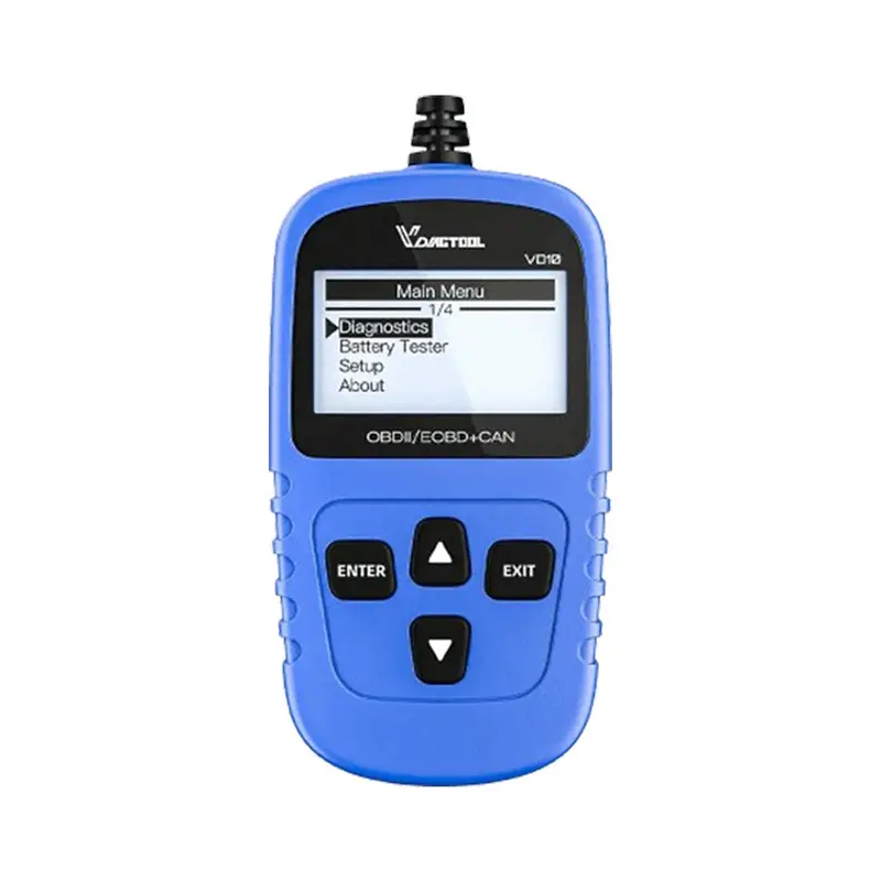 Vdiagtool Vd10 Plug-And-Play Obd2 Code Reader – Check Engine Light Diagnosis & Real-Time Vehicle Data 1