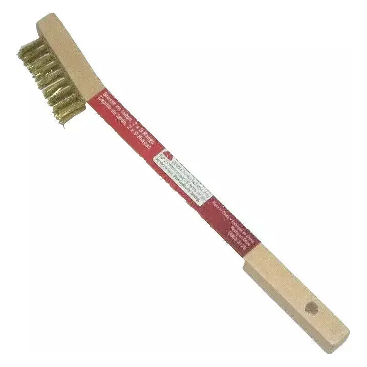 Victor Firepower Brass Hand Toothbrush Wire Brush – Model 1423-1400 1