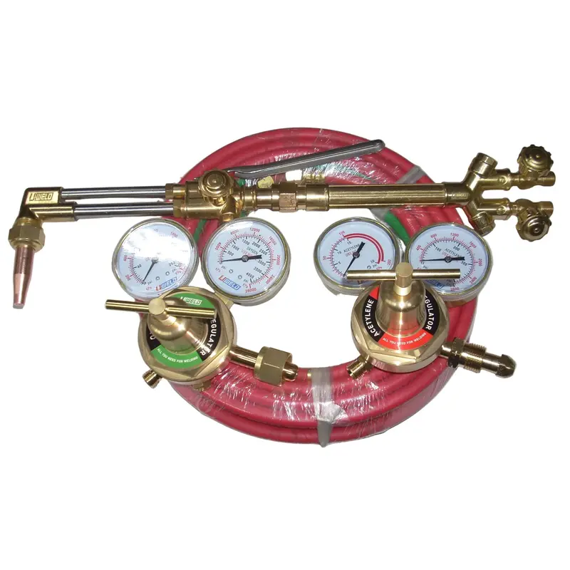 Victor Heavy-Duty Acetylene Torch Kit – 2 1/2" Gauges, Cga 510 Connection 1