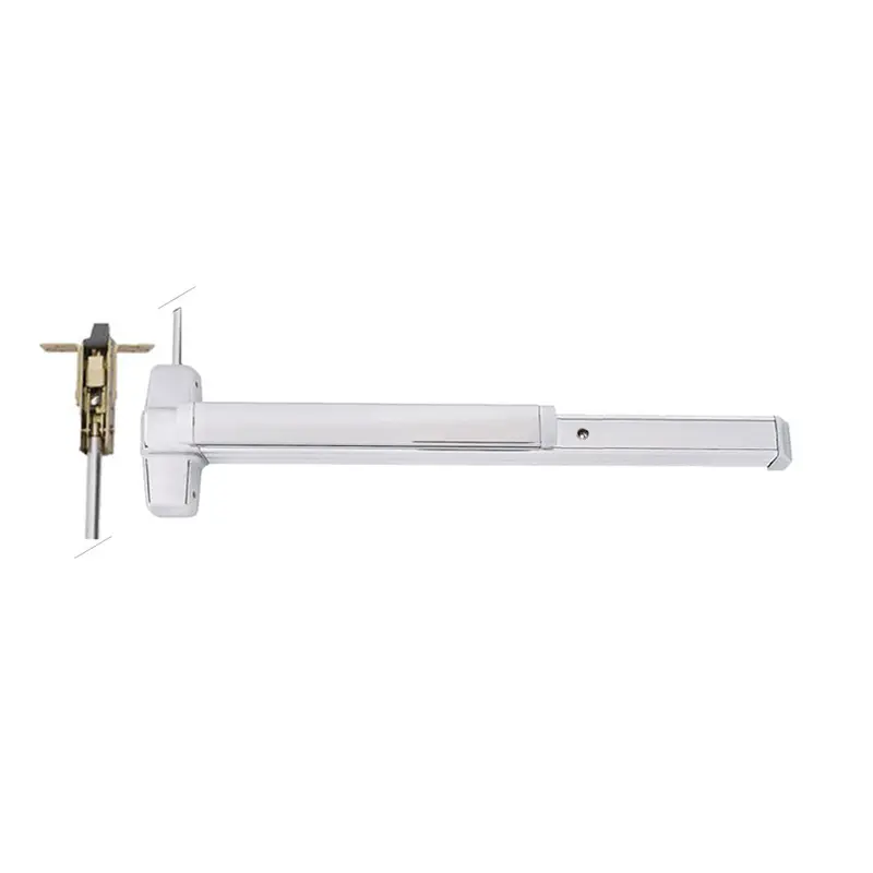 Von Duprin Cd9947 Grooved Concealed Vertical Rod Exit Device – Classroom Function, Cylinder Dogging, Grade 1, No Bottom Rod 1