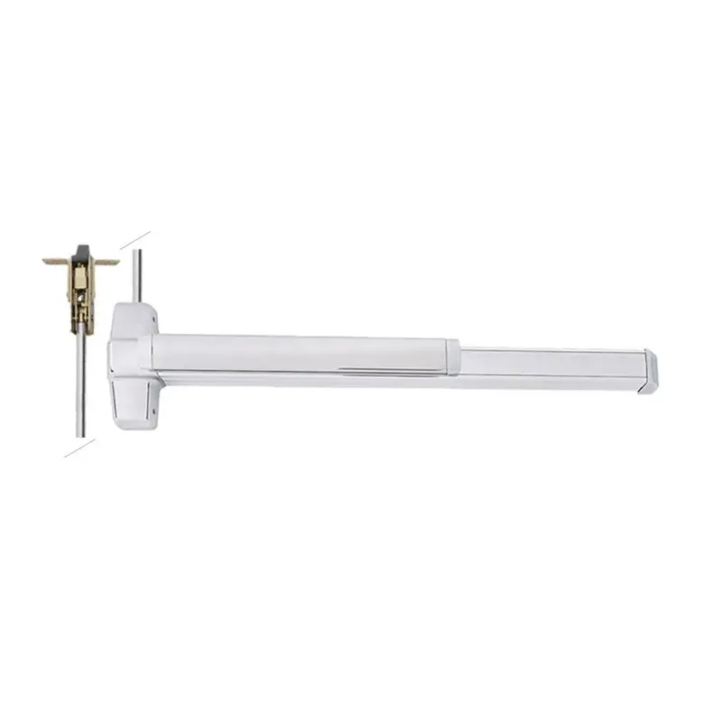 Von Duprin Qel9947 Grooved Concealed Vertical Rod Exit Device – Wide Stile Pushpad, Exit-Only Operation, Grade 1 1