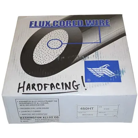 Washington Alloy 450Ht Hardfacing Wire – 0.045" Diameter, 33 Lb Spool 1