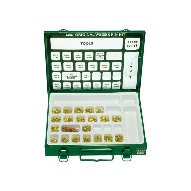 Weiser Metal Pin Kit – Durable Steel Pins For High-Use Locks 1