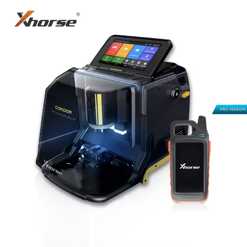 Xhorse Condor Mini Plus Ii Key Cutting Machine (2Nd Gen) + Vvdi Key Tool Max Pro Bundle 1