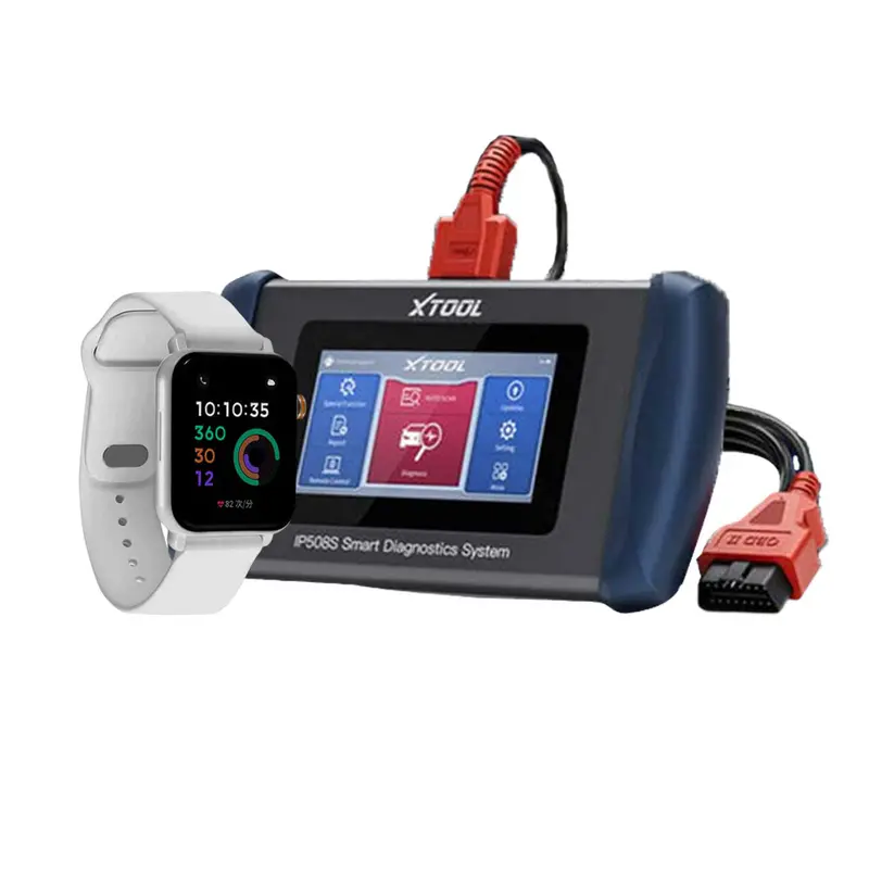Xtool Inplus Ip508S Obd2 Automotive Diagnostic Scanner – Includes Free Autel Otofix Smart Key Programming Watch 1