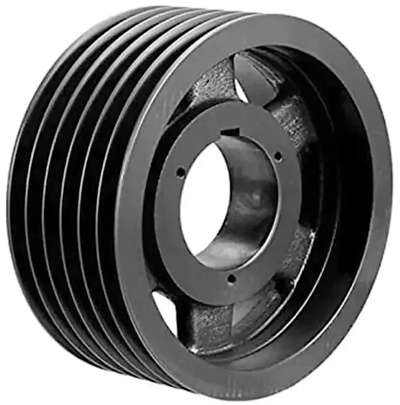 6R5V90 Six-Groove Sheave – 9.00" Diameter, V-Belt Compatible 1