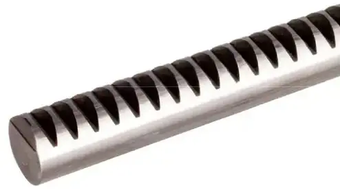 Module 2 Round Gear Rack – 20×12×20 Mm Cross-Section, 1000 Mm Length 1
