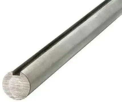 Precision-Machined 1" Keyed Steel Shaft – Domestic Usa-Made Shafting 1