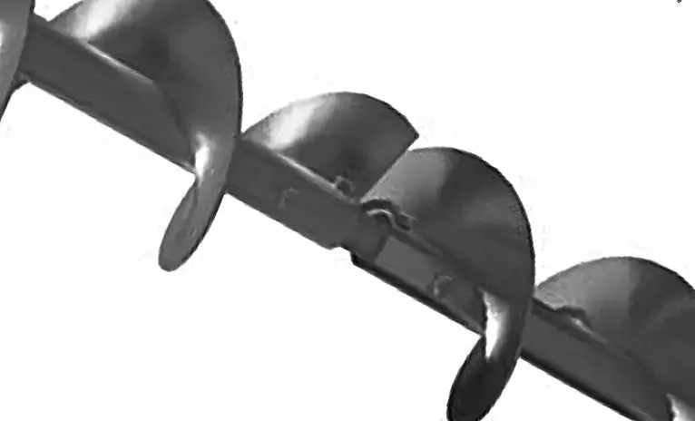 Quick-Change 12" Sectional Screw – 11' 9" Right-Hand Configuration (Model 12Cs616) 1