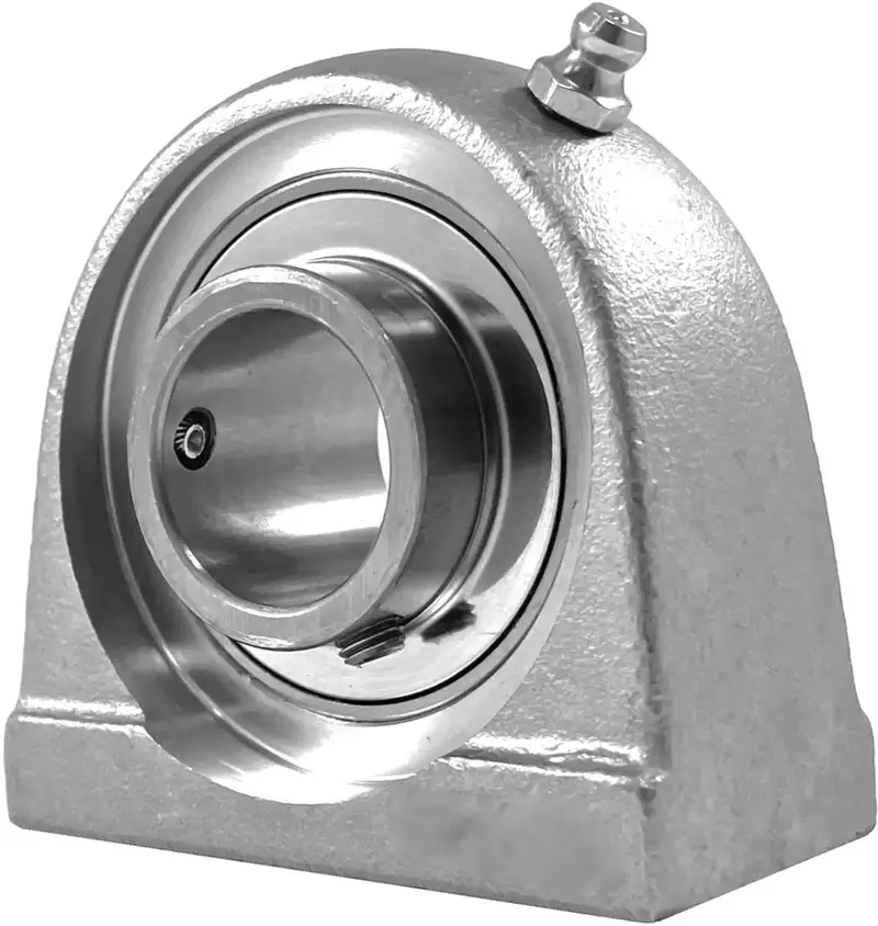 Sucspam203 Stainless Steel Tapped Base Bearing – 17Mm Mounting Thread 1